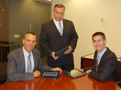 TitleVest's David Baron, Robert Buzard, and Brian Tormey